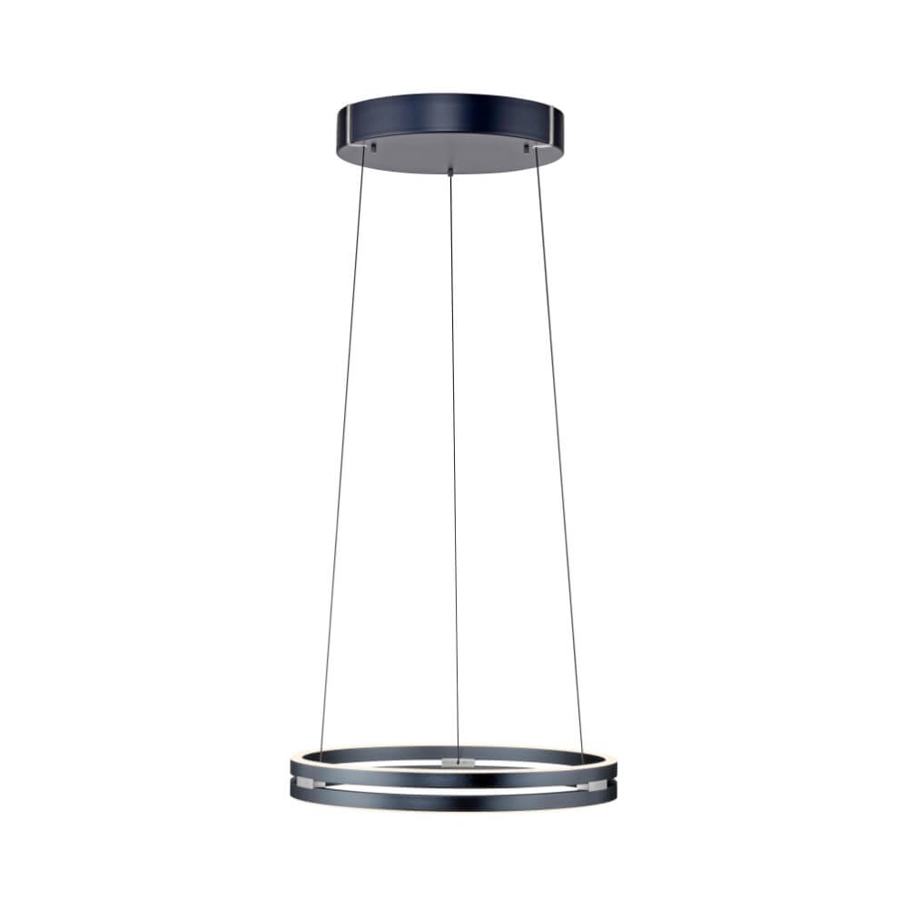 Strakke hanglamp Pure E-Loop grijs Paul Neuhaus 4012248372258