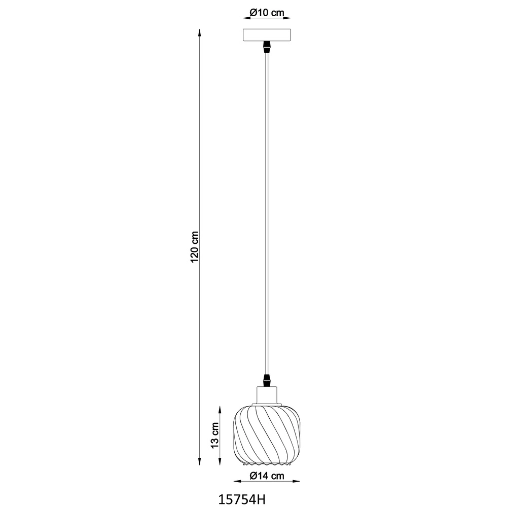 Design hanglamp Xia zwart Globo 9007371515141