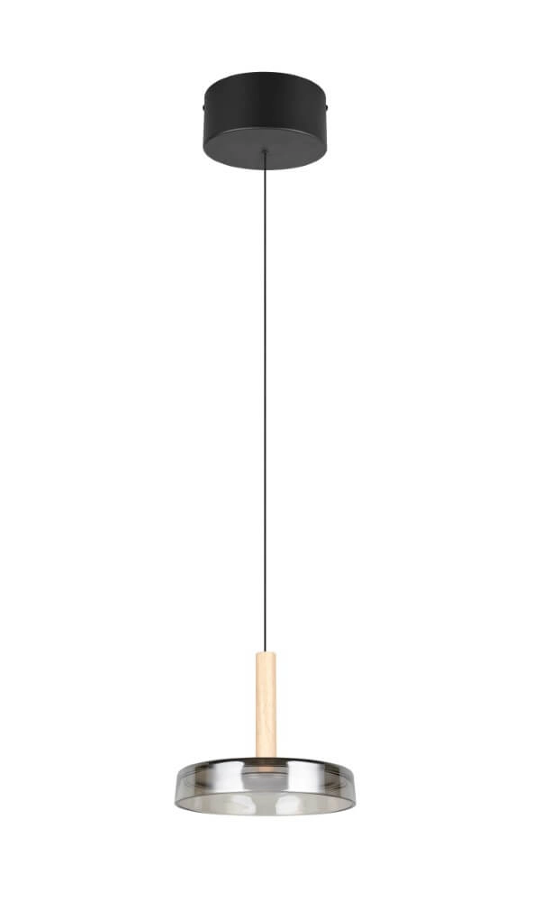 Led hanglamp Celeste Ø 22cm - smoke glas Trio 4017807616880