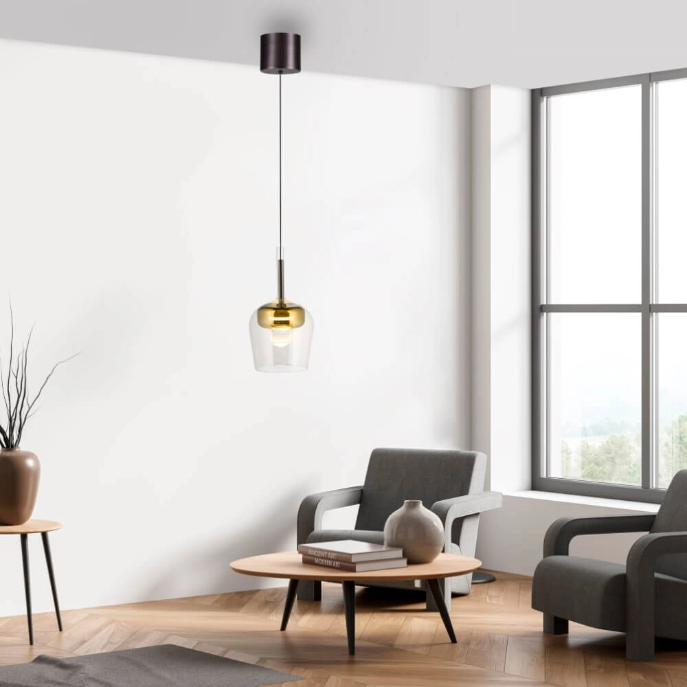 Hanglamp Q-Kon goud Paul Neuhaus 4012248383858