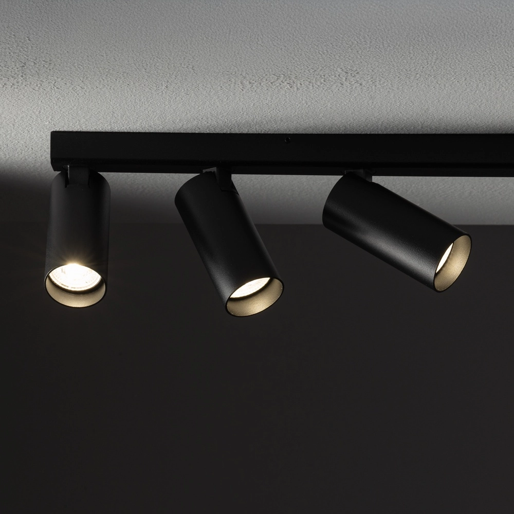 Plafond- en hanglamp Fourty zwart Lyora 5903139114486