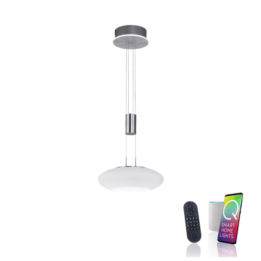 Design hanglamp Q-Etienne metaal Paul Neuhaus 4012248350386