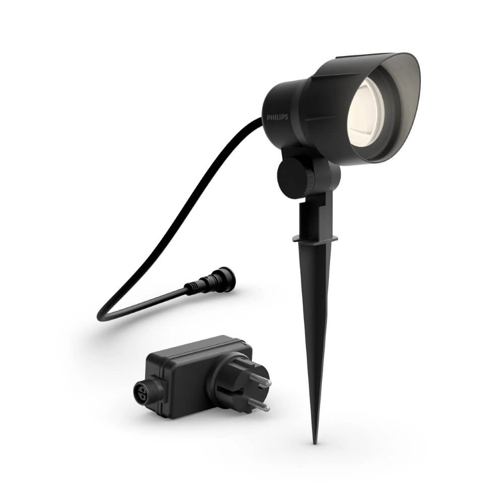 Prikspot Spike antraciet Philips 8719514477216