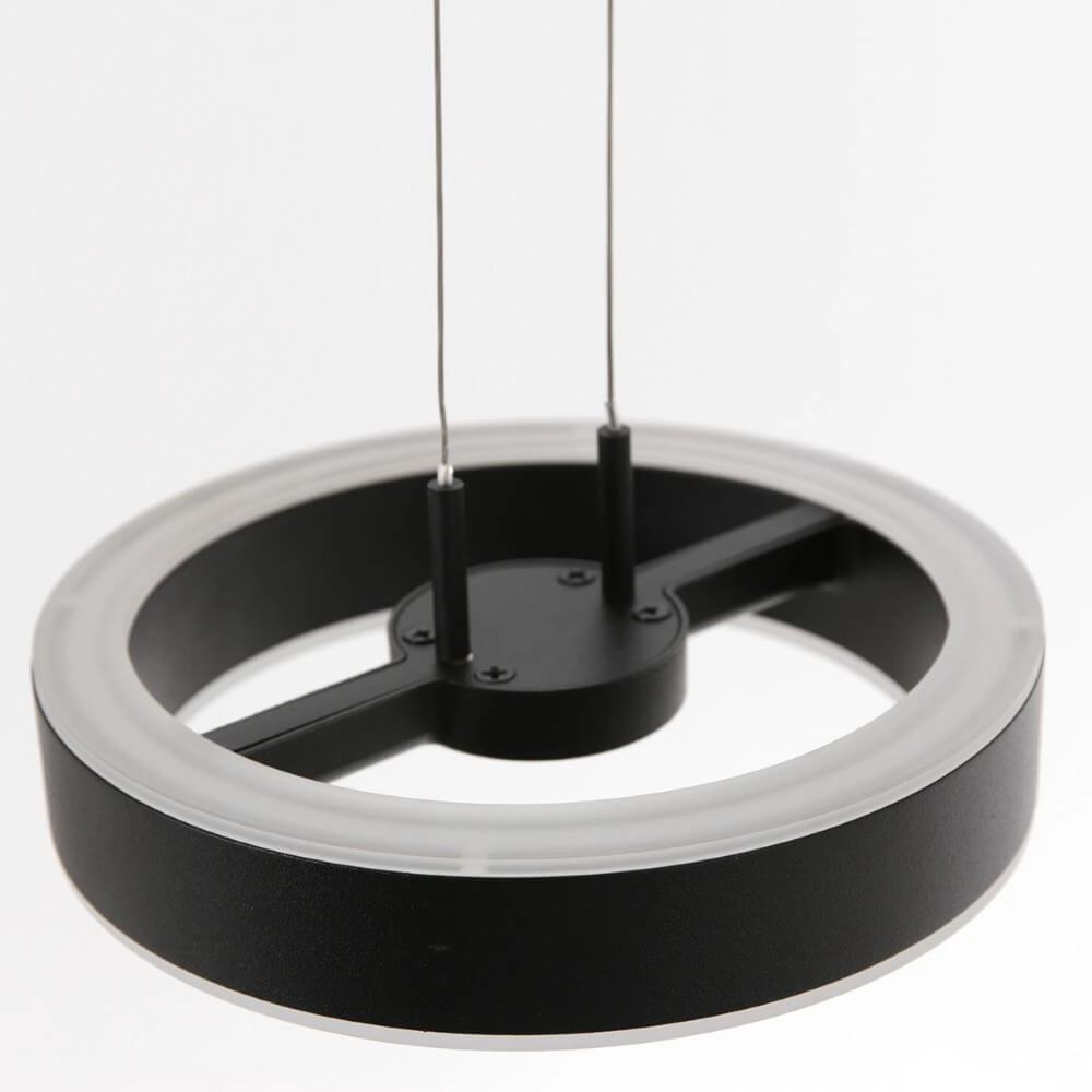 Keuken hanglamp Piola zwart Steinhauer 8712746167337