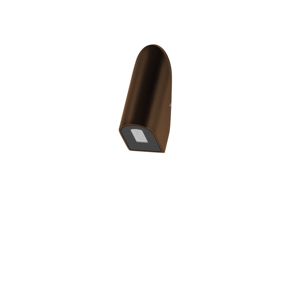Strakke wandlamp Soren roestbruin
