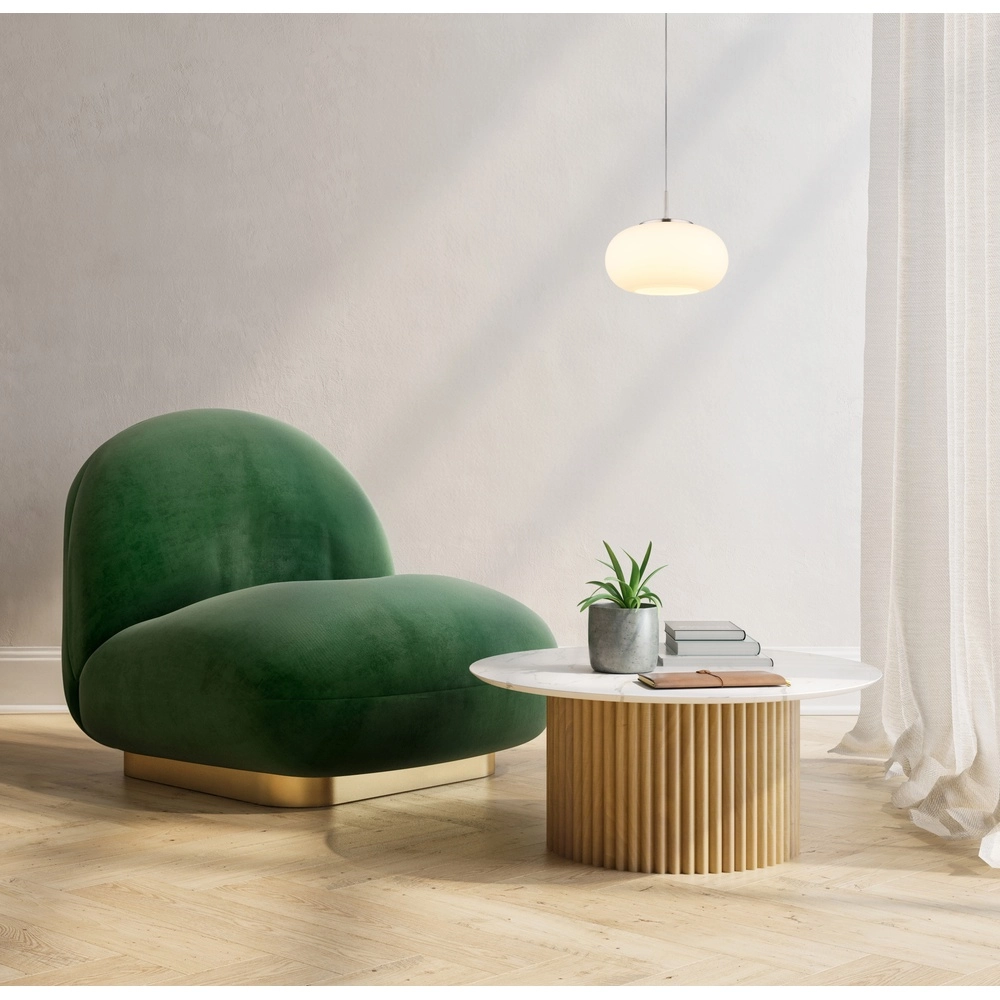 Design hanglamp Quintara enkel nikkel Globo 9007371465323