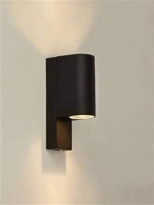 Zwarte up- & downlighter Splot Searchlight 5053423175225