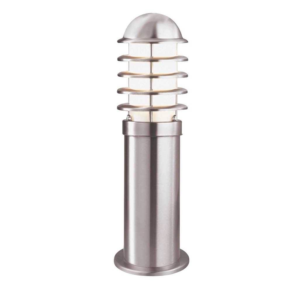 Stainless steel outdoor lamp Louvre 45cm