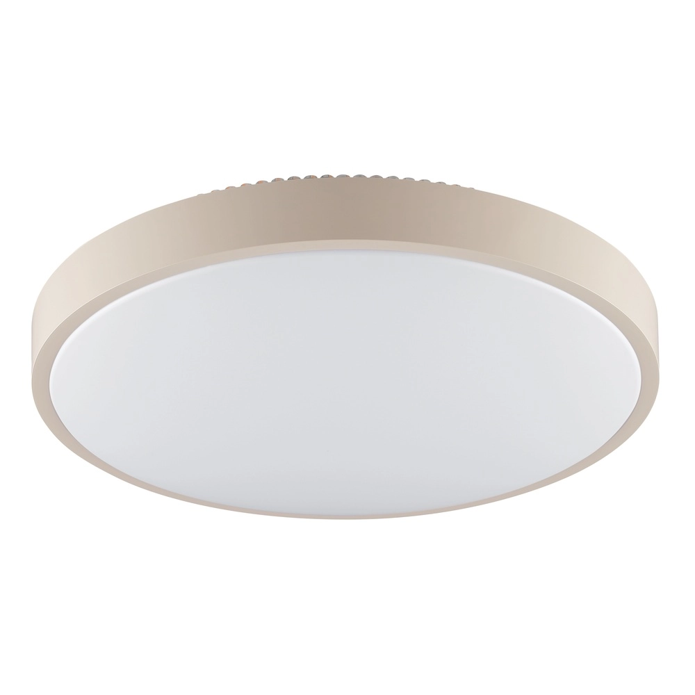 Plafonniere Solistra zand bruin met wit Ø 44,5cm Brilliant 4004353478994