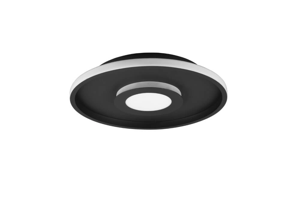 Plafonnière Ascari 40cm zwart