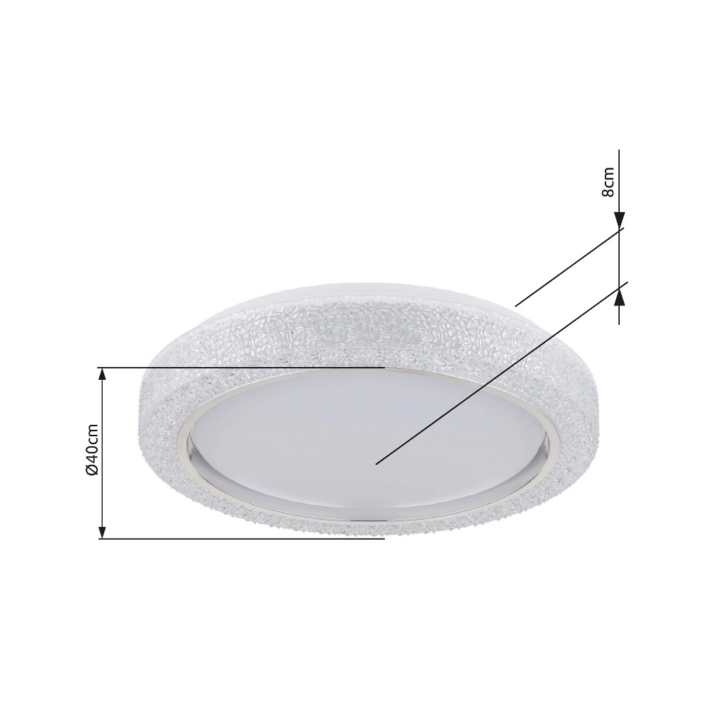 Plafondlamp Liami wit Globo 9007371471171