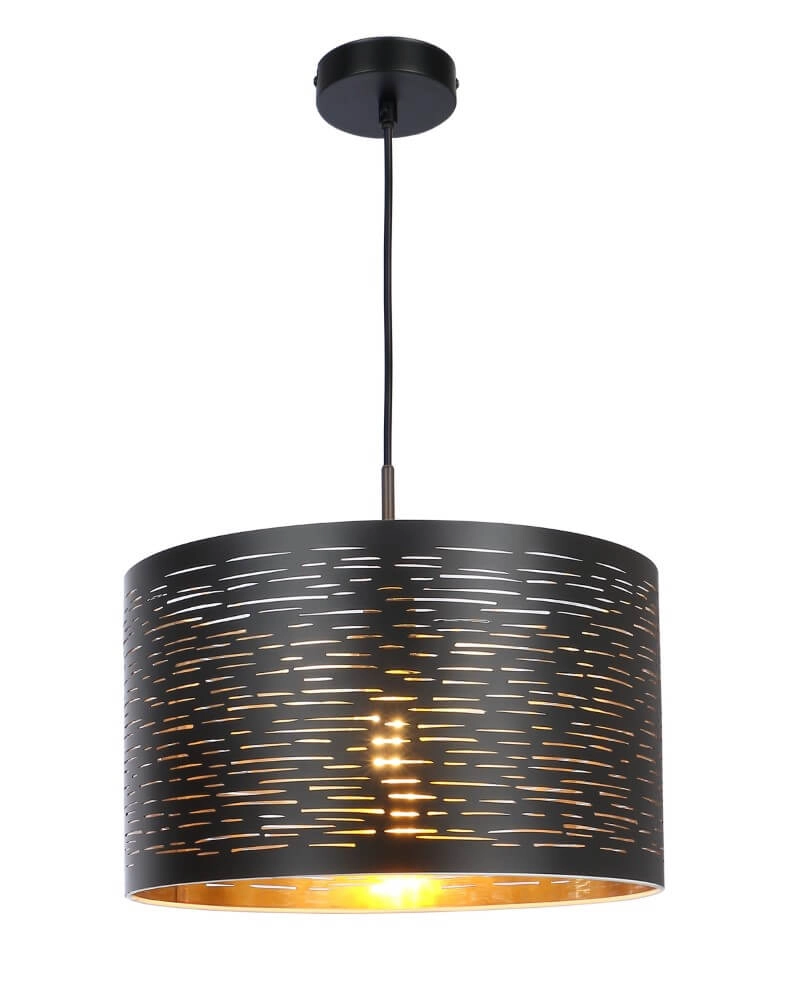Zwarte hanglamp Tunno Ø 38cm