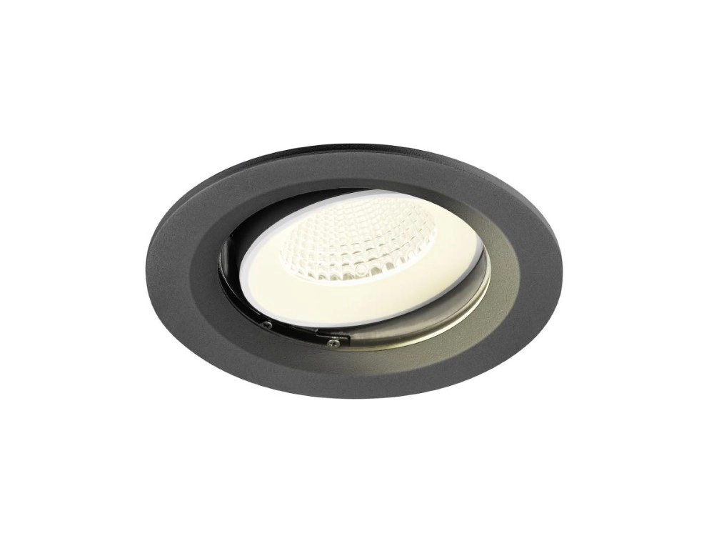 Inbouwspot Numinos Move M zwart/wit 4000K - 40gr SLV 4024163310659