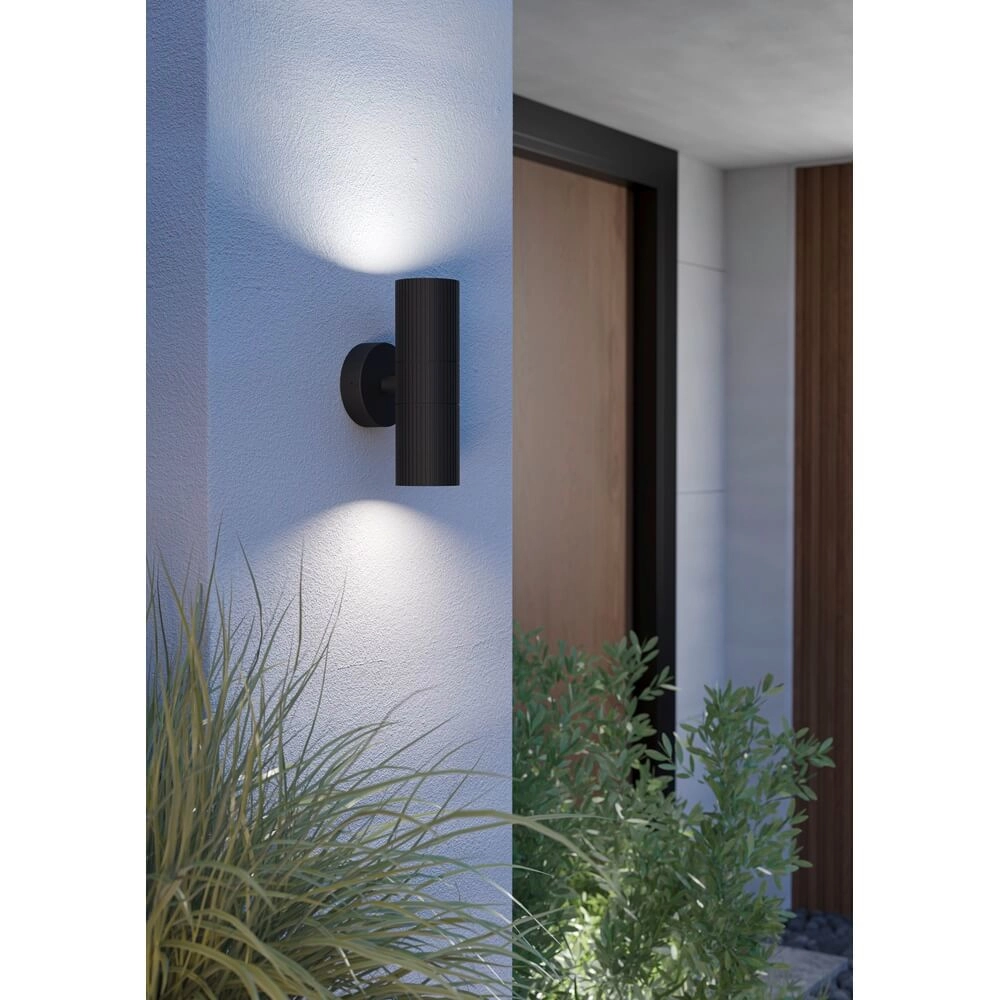 Opbouwspot Tomelloso up & down zwart Eglo 9008606355990