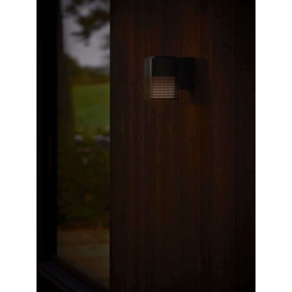 Deense stijl buitenlamp Sidara  zwart Nordlux 5704924025716