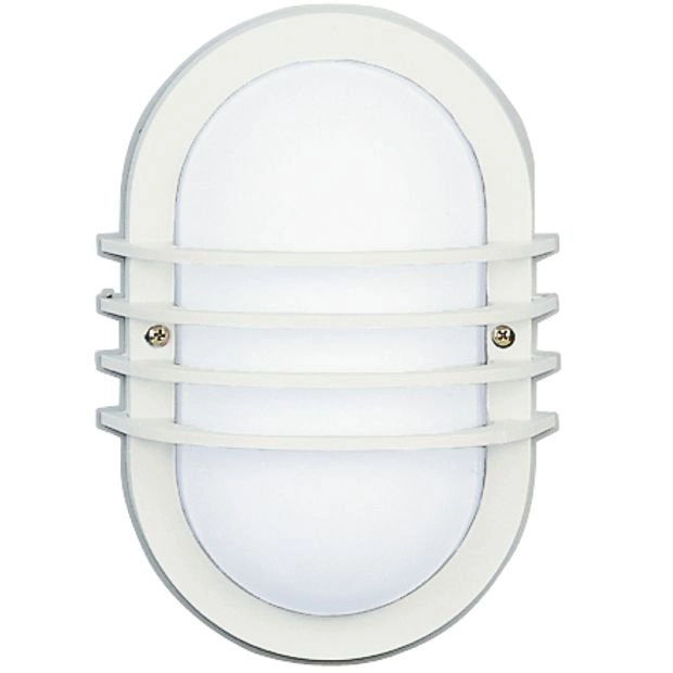 Buitenlicht Ovalla stripe Wit