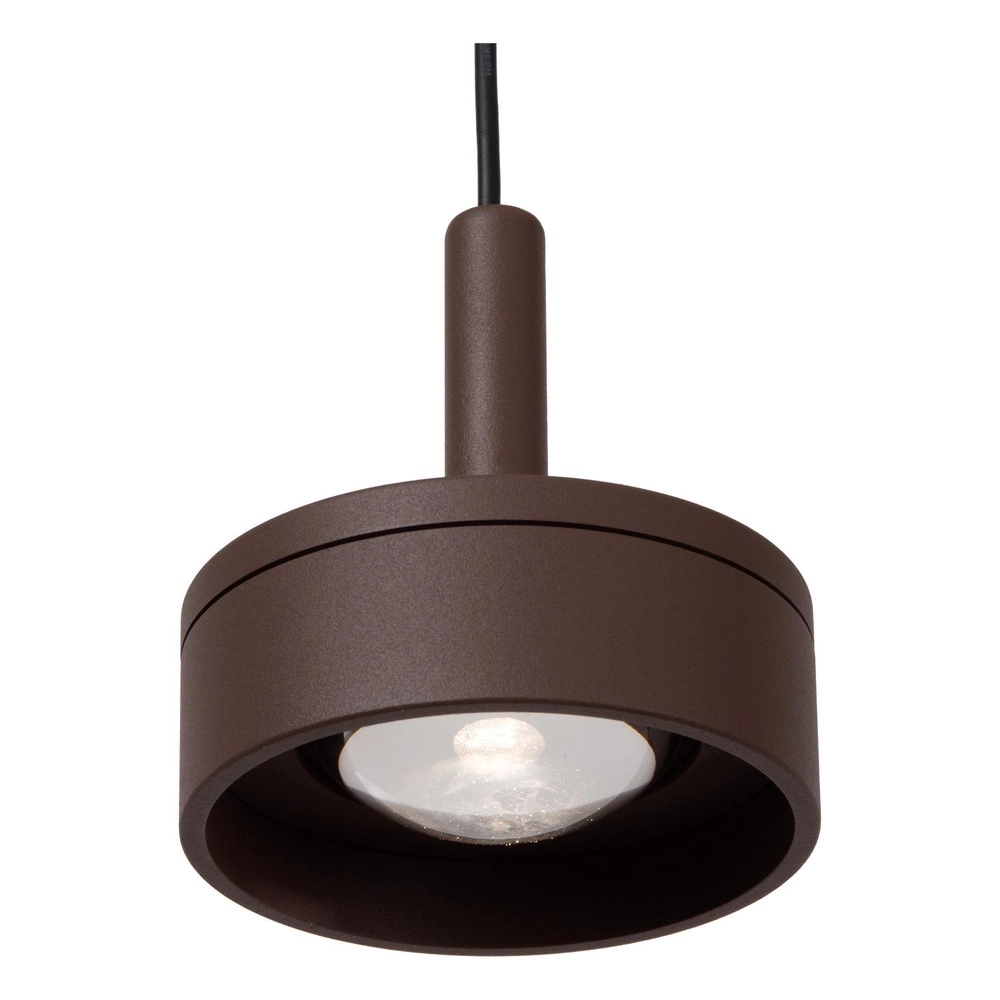 Design hanglamp Lenz roestbruin Ø 11cm IP54 Lucide 5411212334091