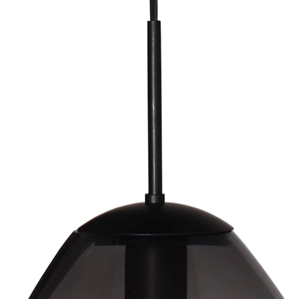 Hanglamp Lava 1x smoke glas Ø 24cm Masterlight 8718121285962