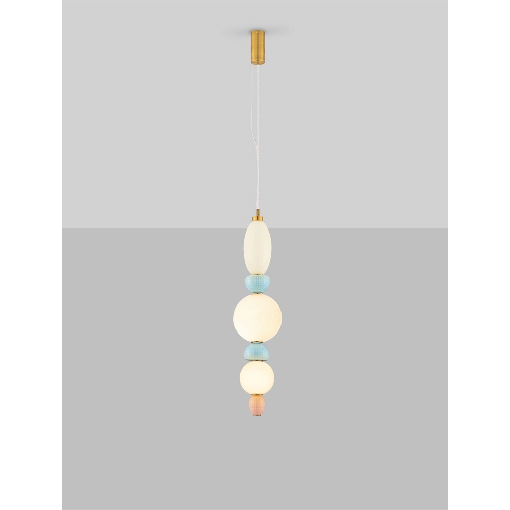 Hanglamp Obrie L gekleurd keramiek Lyora 5212017461667