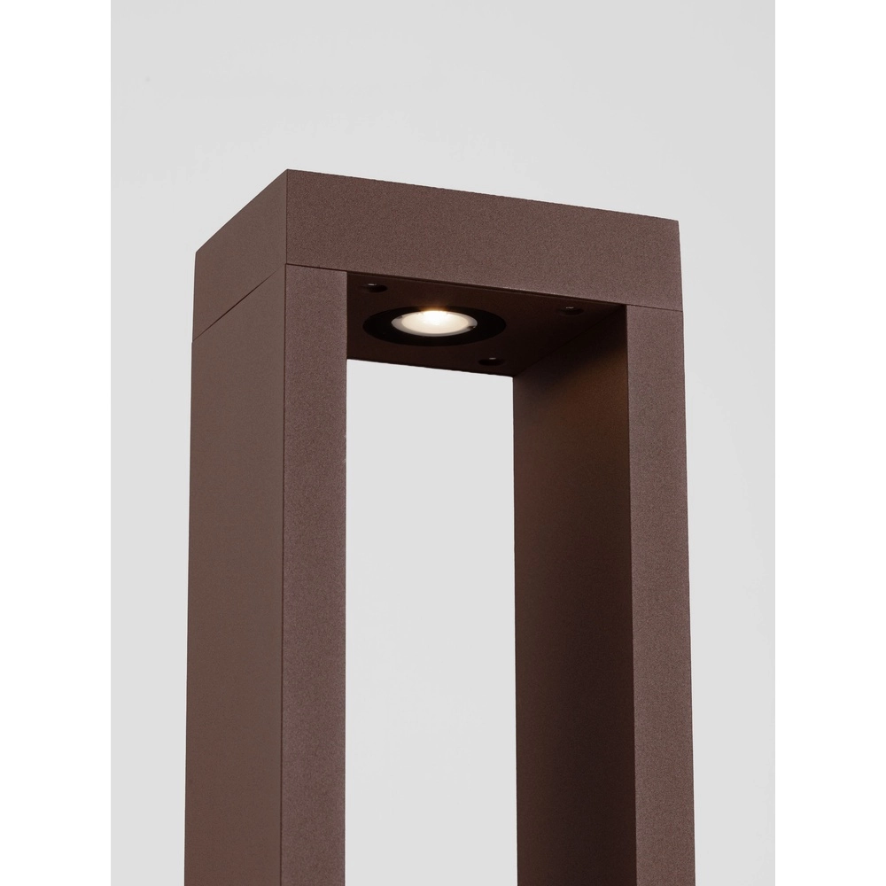 Roestbruine tuinlamp Dolix 60cm - 2700K Lyora 5212017488237
