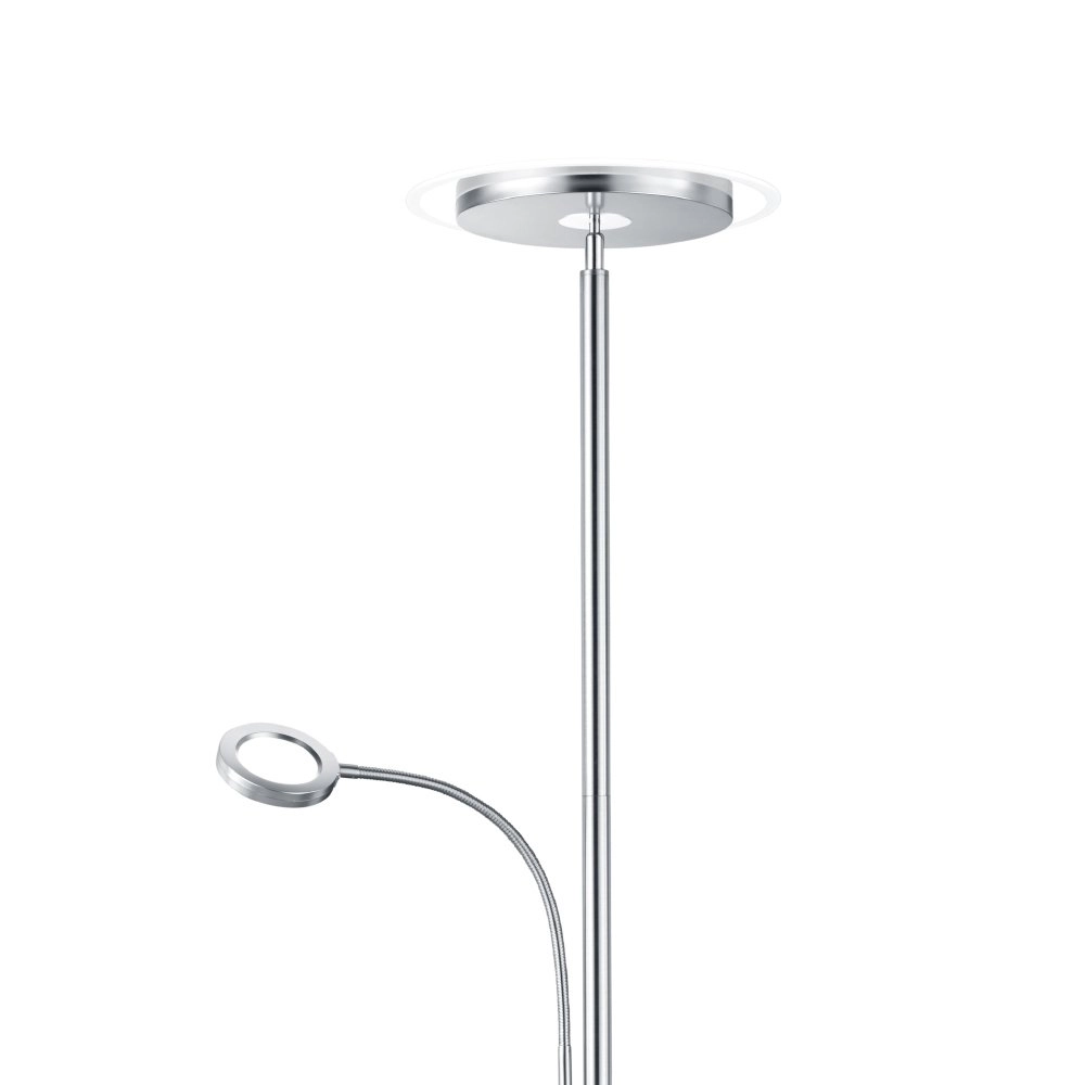 LED vloerlamp Ackbar met leeslampje Trio 4017807352764