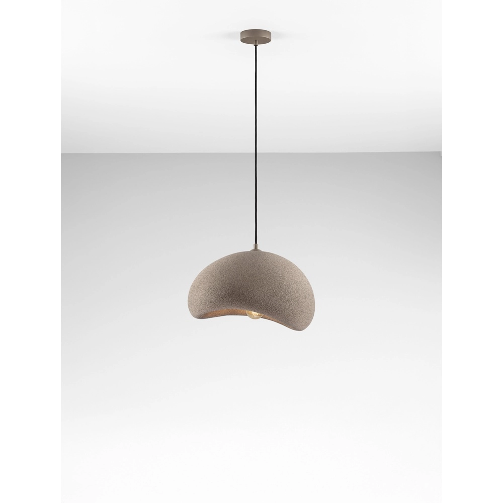 Natuurlijke hanglamp Aere bruin 40cm Lyora 5212017476708