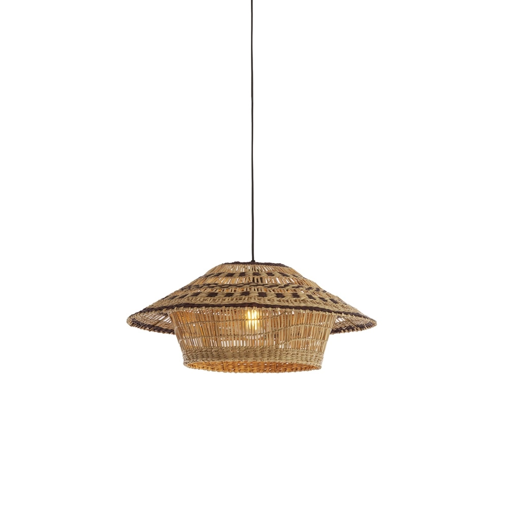 Hanglamp Owana Ø 64cm rotan bruin Light & Living 8717807836825