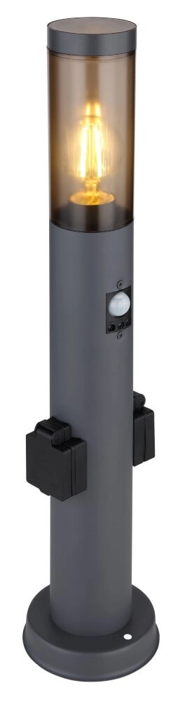 Moderne buitenlamp Boston 60cm met sensor en stopcontact Globo 9007371433742