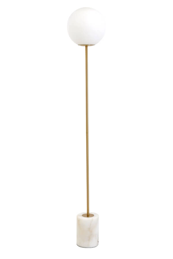 Unieke vloerlamp Medina wit met goud Light & Living 8717807650889