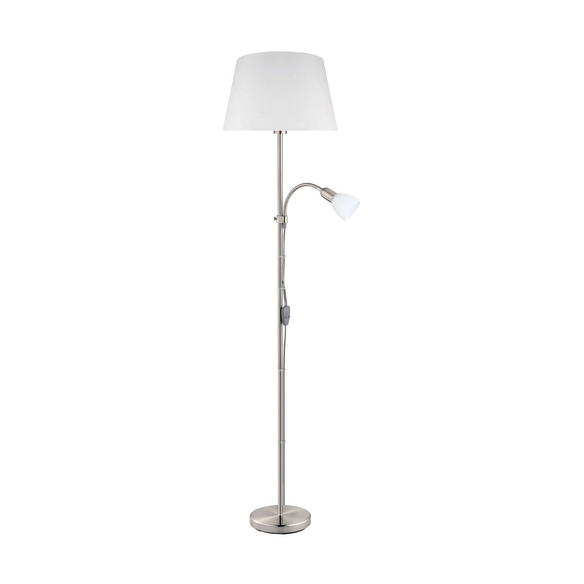 Vloerlamp Conesa met leeslampje