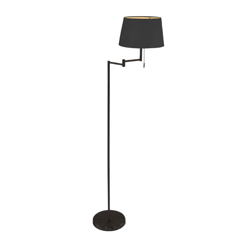 Zwarte schemerlamp Bella