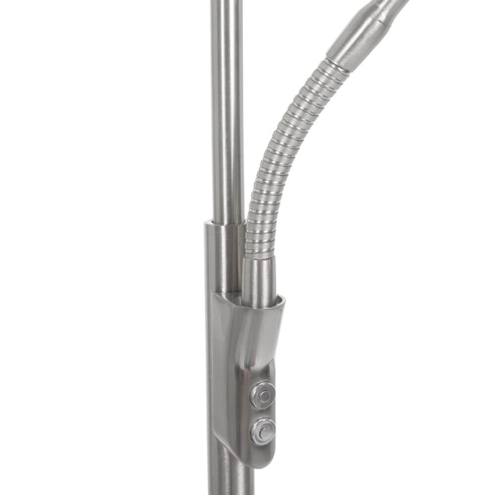 Led leeslicht Zodiac 2-lichts metaalgrijs Steinhauer 8712746122824