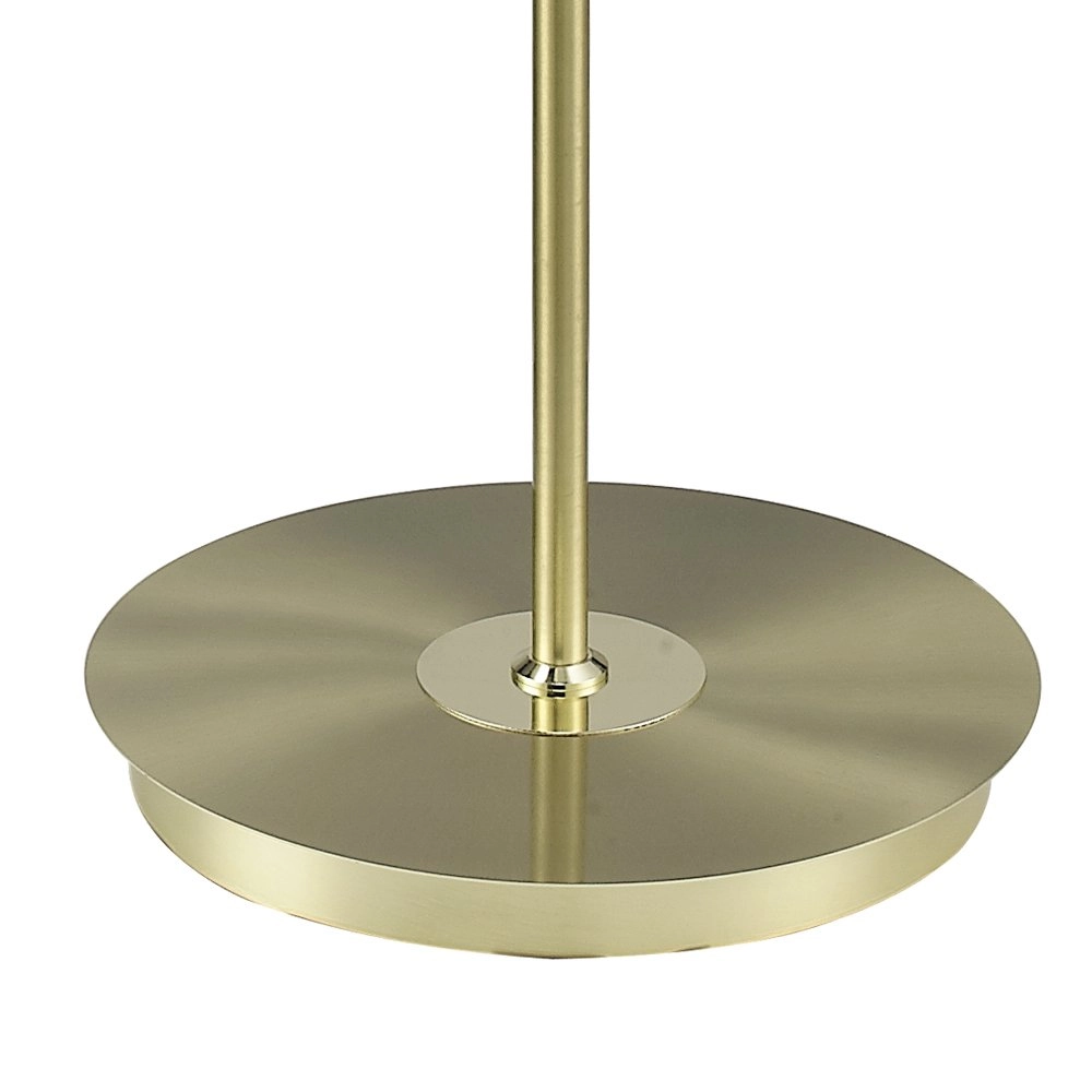Led leeslamp Bergamo messing mat Trio 4017807367607