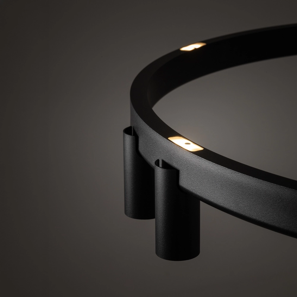 Design hanglamp Fourty zwart Ø 80cm Lyora 5903139122856