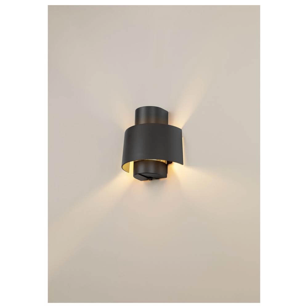 Design wandlamp Photoni Cyl zwart SLV 4024163295291