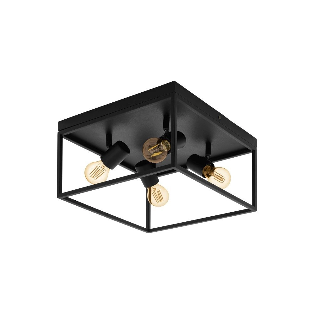 Strakke plafondlamp Silentina