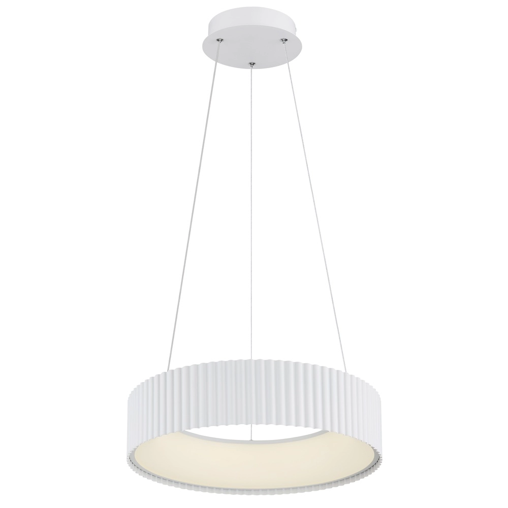 Design hanglamp Kemp wit Ø 46cm Globo 9007371566273
