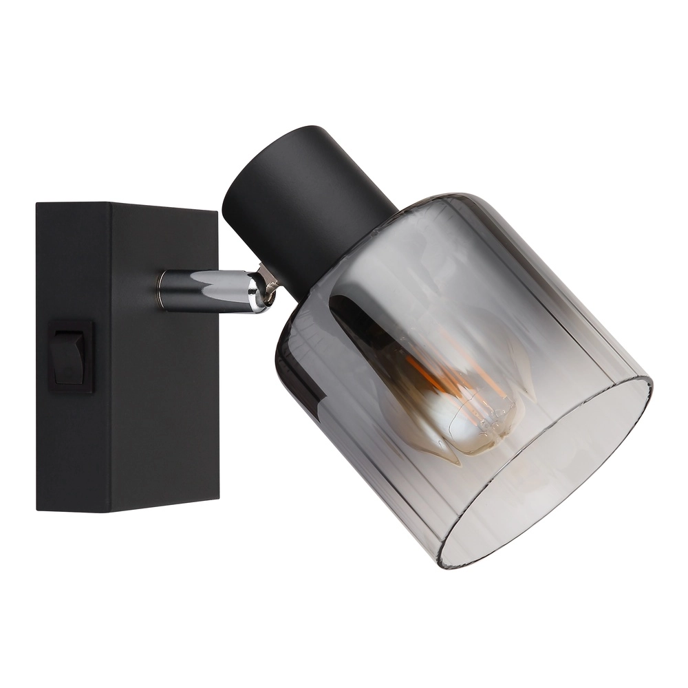 Zwarte wandlamp Jack zwart Globo 9007371513833