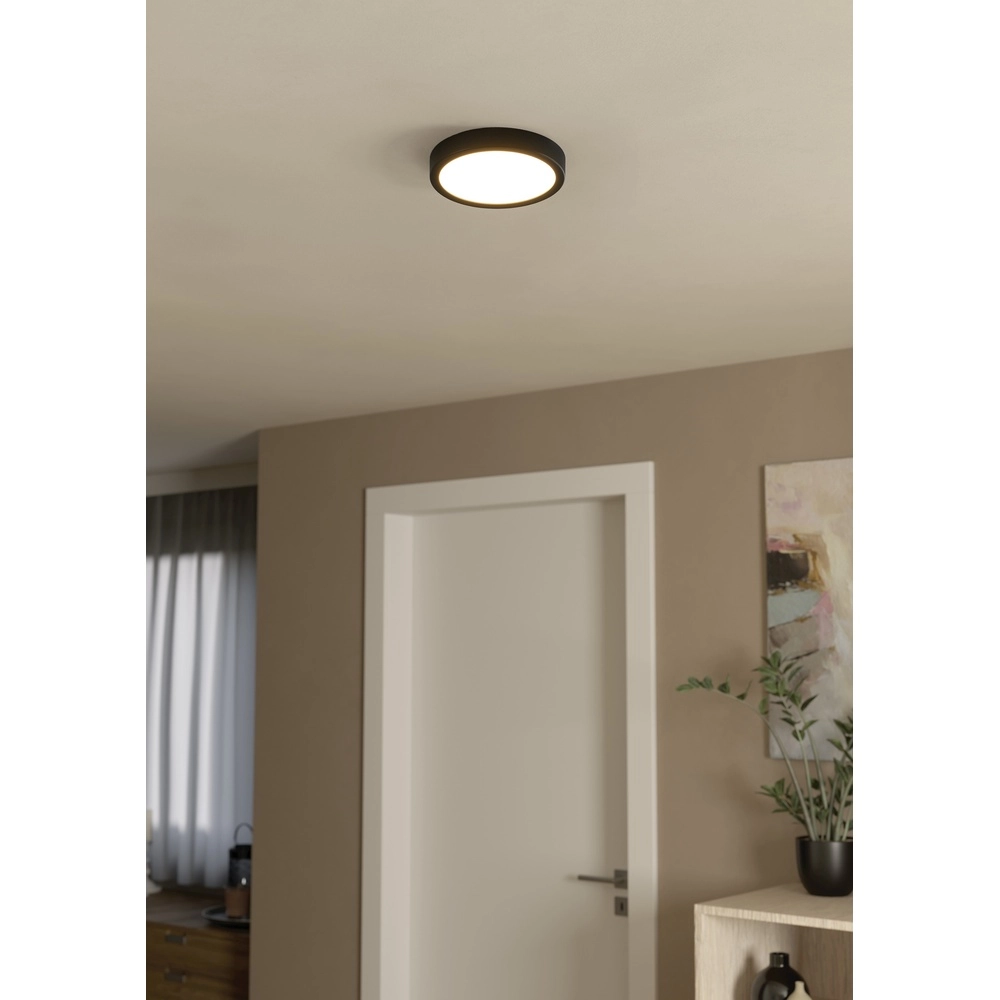 Grijze plafondlamp Matlock 2x E27 - design Eglo 9002759438289