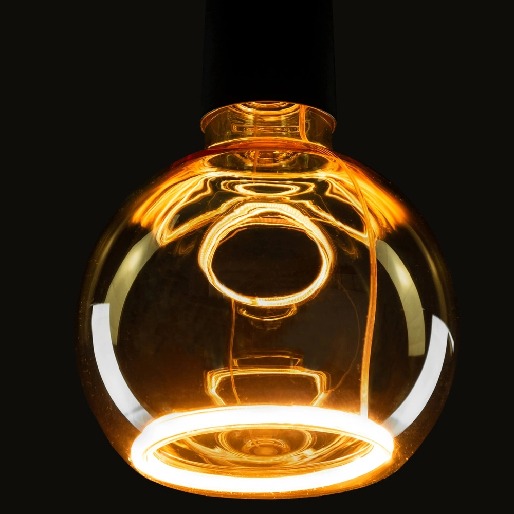 Design lichtbron Floating goud - 4W - E27 - 240lm - 2200K - Ø 12,5cm