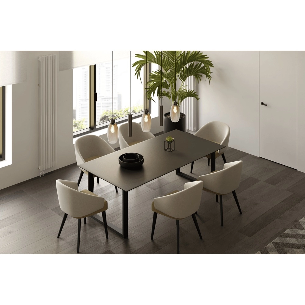 Glazen hanglamp Olive 3x Ø 12,5cm - 2x Run pendel - cacao Masterlight 8718121394060