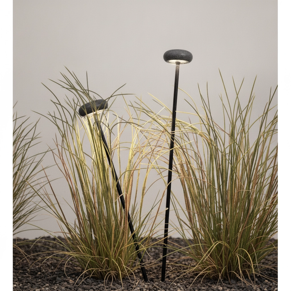 Tuinlamp Cami 110cm steen