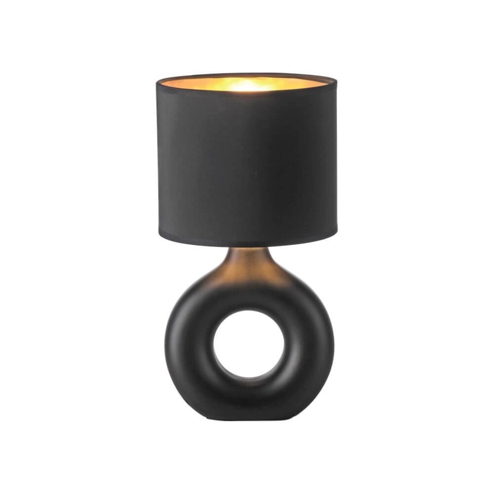 Tafellamp Carara zwart Just Light 4043689004842