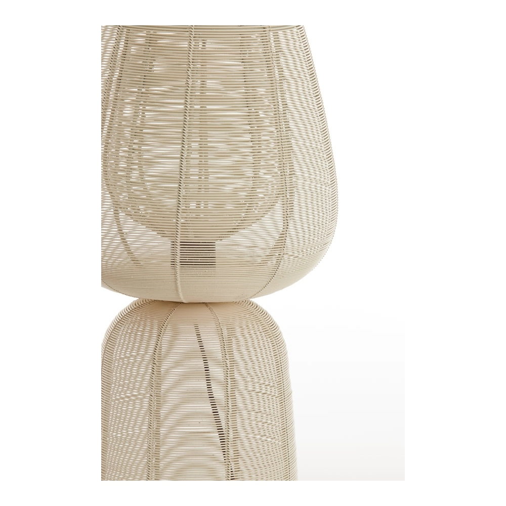 Tafellamp Aboso wit Ø 24cm Light & Living 8717807701598