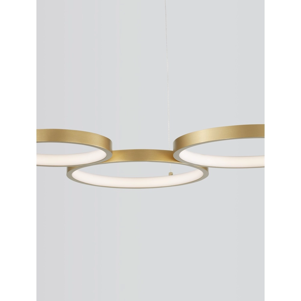 Moderne hanglamp Magnus goud 55cm Lyora 5212017433176