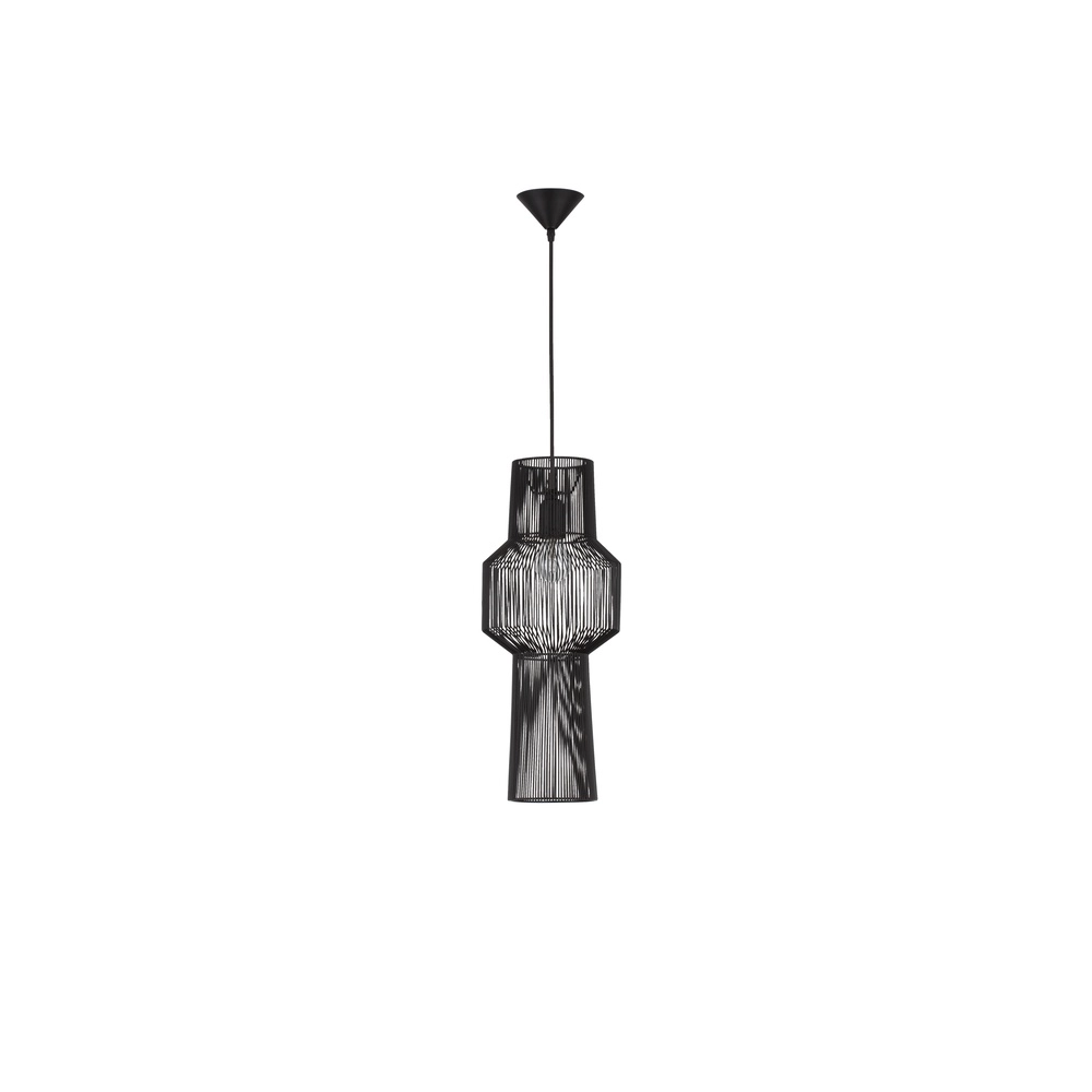 Bohemian hanglamp Bredo Ø 21cm zwart Lyora 5212017438904
