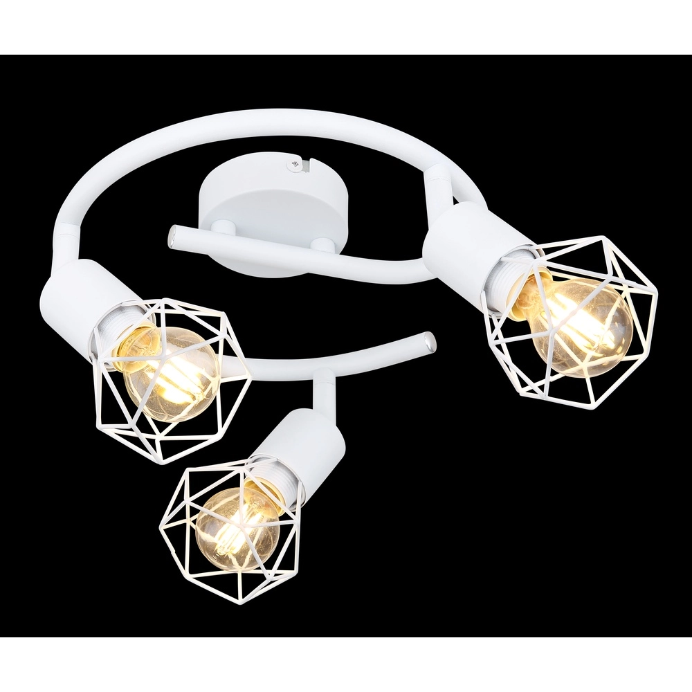 Plafondlamp Xara I 3-lichts wit Globo 9007371400997