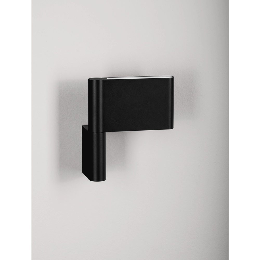 Wandlamp Flusso zwart Lyora 5212017478115