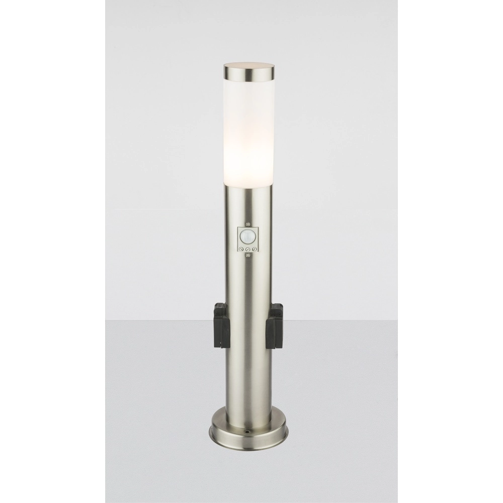 Tuinlamp Boston I RVS met stopcontact Globo 9007371353026