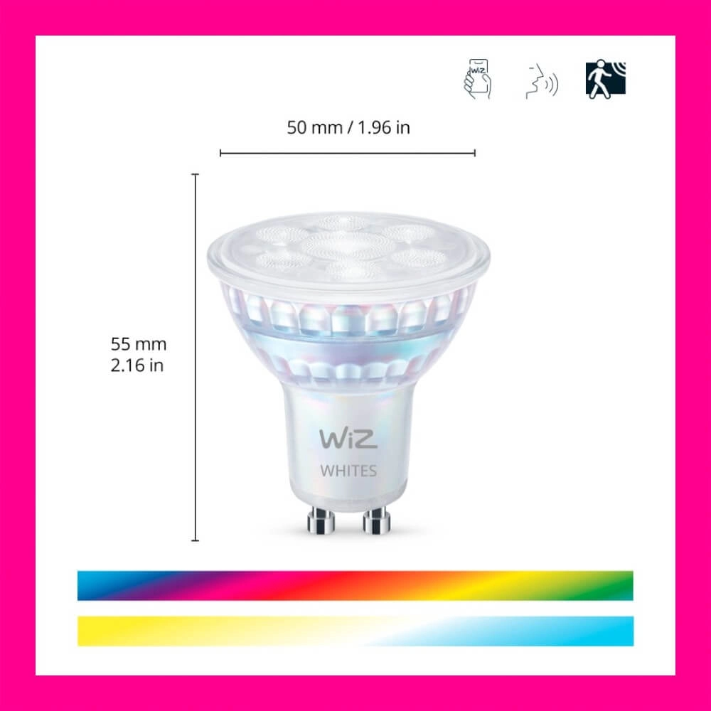 Slimme lichtbron Smart GU10 Wiz WiZ 8720169076761